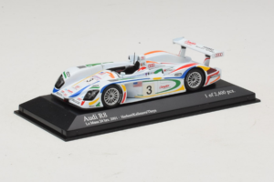 Audi R8 LMP #3 J. Herbert / R. Kelleners 24 Hours of Le Mans 2001 Minichamps 1:43 400010903 メタル - 画像 2/5
