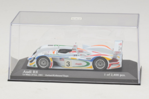 Audi R8 LMP #3 J. Herbert / R. Kelleners 24 Hours of Le Mans 2001 Minichamps 1:43 400010903 メタル - 画像 4/5
