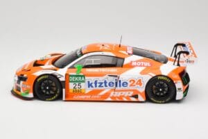 Audi R8 LMS #25 kfzteile24 D. Dobitsch / E. Sandstrom ADAC GT Masters 2016 Minichamps 1:18 155161125 メタル - 画像 3/6