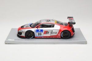 Audi R8 LMS #99 F. Biela / P. Kaffer / M. Fässler / M. Hennerici Phoenix Racing 24 Hours Nürburgring 2009 Spark 1:18 18S041 レ
