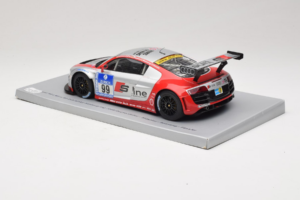 Audi R8 LMS #99 F. Biela / P. Kaffer / M. Fässler / M. Hennerici Phoenix Racing 24 Hours Nürburgring 2009 Spark 1:18 18S041 レ - 画像 5/6