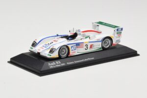 Audi R8 LMP1 #3 J. Lehto / M. Werner / T. Kristensen 24 Hours of Le Mans Winner 2005 Minichamps 1:43 400051303 メタル - 画像 2/4