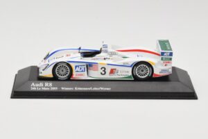 Audi R8 LMP1 #3 J. Lehto / M. Werner / T. Kristensen 24 Hours of Le Mans Winner 2005 Minichamps 1:43 400051303 メタル