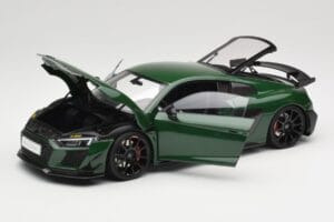 Audi R8 4S V10 Performance グリーン Kengfai 1:18 VAKF-0358 メタル - 画像 2/8