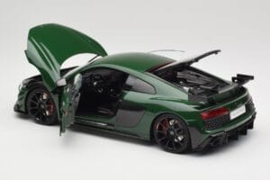 Audi R8 4S V10 Performance グリーン Kengfai 1:18 VAKF-0358 メタル - 画像 5/8