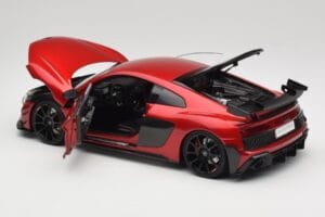 Audi R8 4S V10 Performance レッド Kengfai 1:18 VAKF-0356 メタル - 画像 5/8