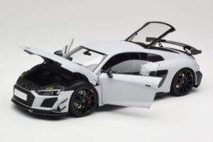 Audi R8 4S V10 Performance ホワイト Kengfai 1:18 VAKF-0357 メタル - 画像 2/8