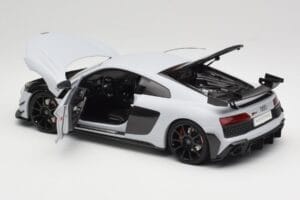 Audi R8 4S V10 Performance ホワイト Kengfai 1:18 VAKF-0357 メタル - 画像 5/8