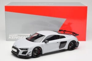 Audi R8 4S V10 Performance ホワイト Kengfai 1:18 VAKF-0357 メタル - 画像 8/8