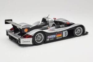 Audi R8R LMP #8 F. Biela / E. Pirro / D. Theys 24 Hours of Le Mans 1999 Maisto 1:18 538881 メタル - 画像 3/8