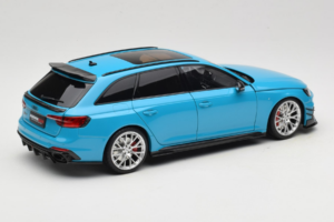 Audi RS4 B9 Avant Darwin Pro ブルー Kilo Works 1:18 KLW002303 メタル - 画像 3/8