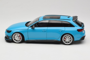 Audi RS4 B9 Avant Darwin Pro ブルー Kilo Works 1:18 KLW002303 メタル - 画像 4/8