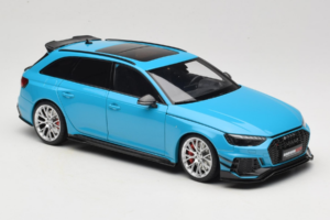 Audi RS4 B9 Avant Darwin Pro ブルー Kilo Works 1:18 KLW002303 メタル - 画像 6/8