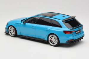 Audi RS4 B9 Avant Darwin Pro ブルー Kilo Works 1:18 KLW002303 メタル - 画像 7/8