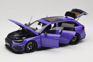 Audi RS4 B9 Avant Darwin Pro パープル Kilo Works 1:18 KLW002301 メタル - 画像 2/8