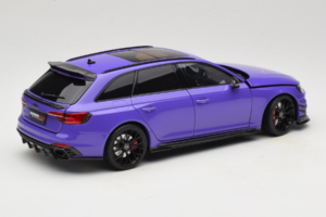 Audi RS4 B9 Avant Darwin Pro パープル Kilo Works 1:18 KLW002301 メタル - 画像 3/8
