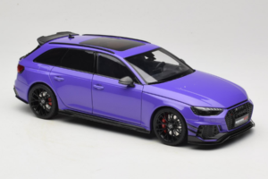 Audi RS4 B9 Avant Darwin Pro パープル Kilo Works 1:18 KLW002301 メタル - 画像 6/8