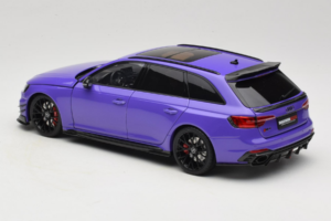 Audi RS4 B9 Avant Darwin Pro パープル Kilo Works 1:18 KLW002301 メタル - 画像 7/8