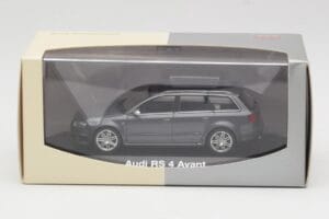 Audi RS4 B7 Avant グレー Minichamps 1:43 5010509223 メタル - 画像 4/4