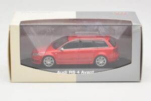 Audi RS4 B7 Avant レッド Minichamps 1:43 5010509213 メタル - 画像 4/4