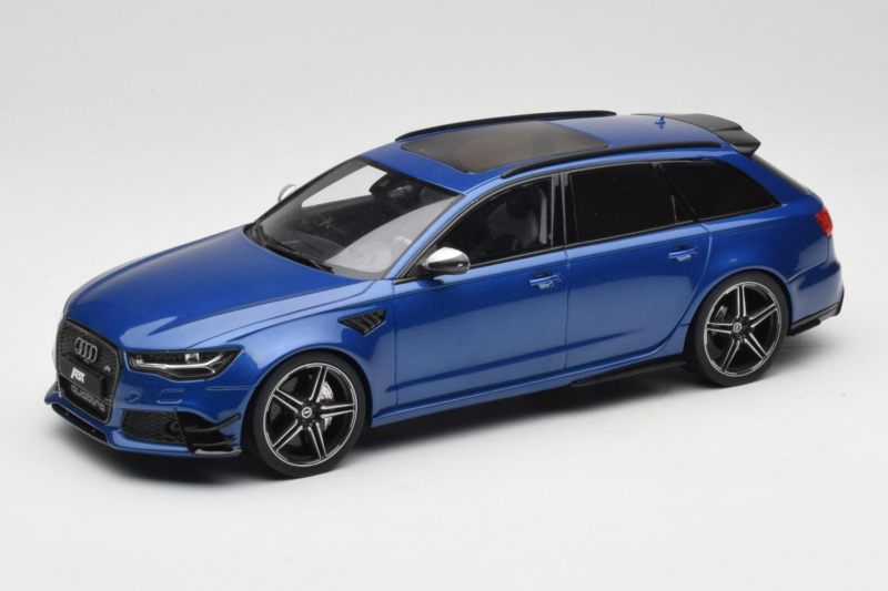 Audi RS6 C7 ABT Performance Avant ブルー Exclusive Edition GT Spirit 1:18 AUDI011 レジン