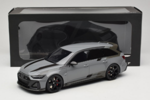 Audi RS6 C8 Avant GT Nardo Grey GT Spirit 1:18 GT965 レジン - 画像 6/6