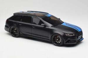 Audi RS6 C7 Avant GMK ブルー & ブラック GT Spirit 1:18 GT799 レジン - 画像 4/6