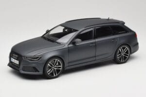 Audi RS6 C7 Avant Matt Grey Minichamps 1:18 110012012 メタル