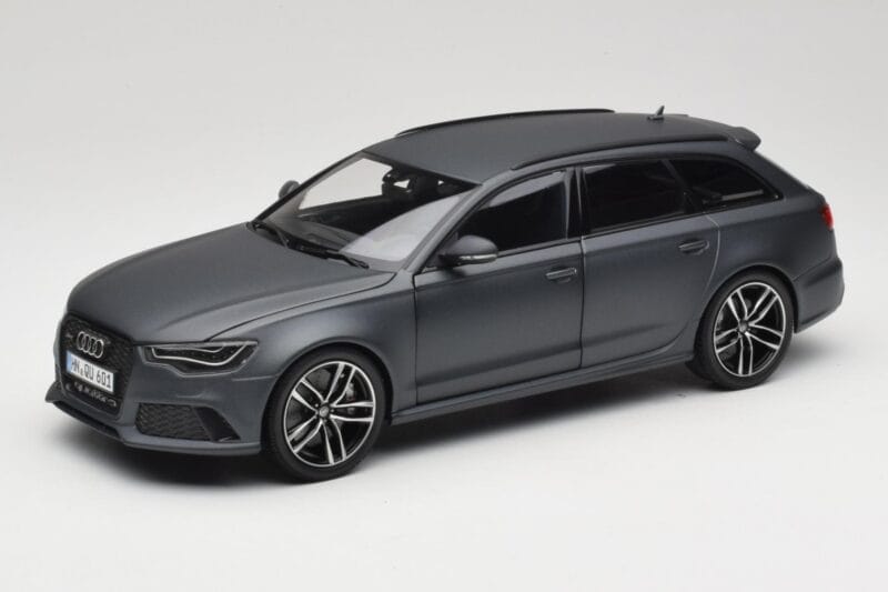 Audi RS6 C7 Avant Matt Grey Minichamps 1:18 110012012 メタル