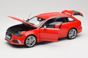 Audi RS6 C7 Avant レッド Minichamps 1:18 110012011 メタル - 画像 2/8