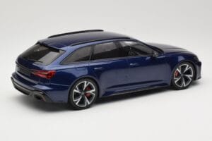 Audi RS6 C8 Avant Blue Metallic Minichamps 1:18 155018011 メタル - 画像 2/6