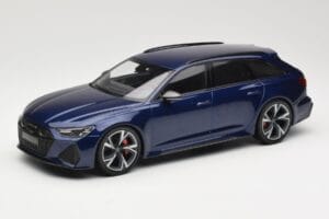 Audi RS6 C8 Avant Blue Metallic Minichamps 1:18 155018011 メタル