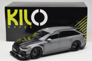 Audi RS6 C8 Avant Darwin Pro パープル Kilo Works 1:18 KLW002202 メタル - 画像 8/8