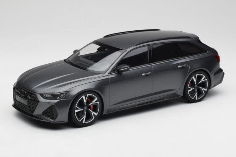 Audi RS6 C8 Avant Matt Grey Minichamps 1:18 155018015 メタル