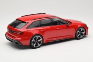 Audi RS6 C8 Avant Red Metallic Minichamps 1:18 155018010 メタル - 画像 2/6