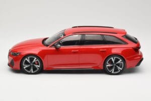 Audi RS6 C8 Avant Red Metallic Minichamps 1:18 155018010 メタル - 画像 3/6