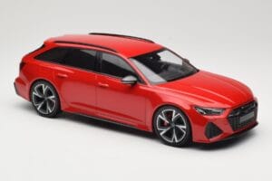 Audi RS6 C8 Avant Red Metallic Minichamps 1:18 155018010 メタル - 画像 4/6