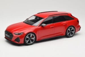 Audi RS6 C8 Avant Red Metallic Minichamps 1:18 155018010 メタル