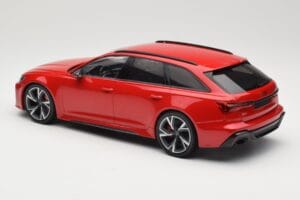 Audi RS6 C8 Avant Red Metallic Minichamps 1:18 155018010 メタル - 画像 5/6