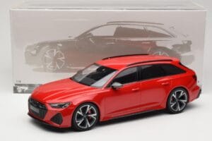 Audi RS6 C8 Avant Red Metallic Minichamps 1:18 155018010 メタル - 画像 6/6