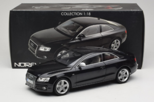 Audi S5 B8 Coupe ブラック Norev 1:18 188360 メタル - 画像 8/8