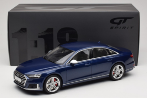 Audi S8 D5 ブルー GT Spirit 1:18 GT313 レジン - 画像 6/6