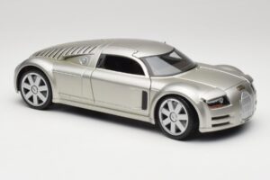Audi Rosemeyer シルバー Maisto 1:18 31625 メタル - 画像 6/8