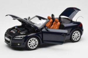 Audi TT 8J Roadster ディープシーブルー Minichamps 1:18 5010500525 メタル - 画像 2/8
