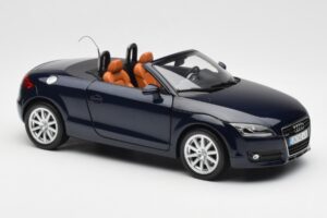 Audi TT 8J Roadster ディープシーブルー Minichamps 1:18 5010500525 メタル - 画像 6/8