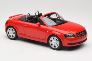 Audi TT 8N Roadster レッド Minichamps 1:18 155017032 メタル - 画像 4/6