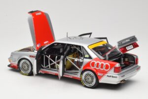 Audi V8 DTM #1 Team AZR F. Biela DTM Champion 1992 Minichamps 1:18 100921001 メタル - 画像 5/8