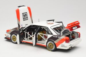 Audi V8 Quattro DTM #44 Team AZR F. Jelinski 1991 Minichamps 1:18 100911044 メタル - 画像 5/8