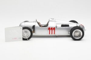 Auto Union Type C #111 H. Stuck Schauinsland Hillclimb Germany 1937 CMC 1:18 M-162 メタル - 画像 3/6