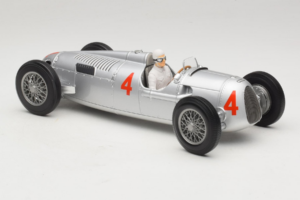 Auto Union Typ C #4 A. Varzi 2nd Place Monaco GP 1936 Minichamps 1:18 155361004 メタル - 画像 4/6